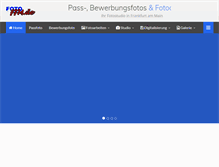 Tablet Screenshot of foto-ffm.de